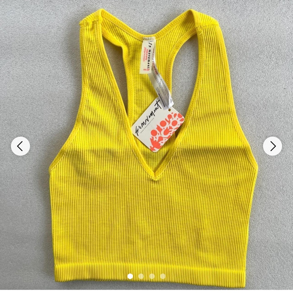 COPY - FreePeople Movement Ribbed Cropped Tank